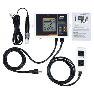 Controlador de pH Digital de Doble Relé con Compensación de Temperatura, Dosificación Ajustable Hacia Arriba y Hacia Abajo para Acuarios y Sistemas Hidropónicos - Product Image 5