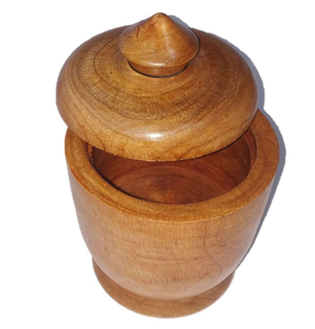 Pot à sucre en bois Royal Classic, outils à épices, résistant au lave-vaisselle et au four, pour ingrédients d'assaisonnement, bol en bois pour sucre - Product Image 6