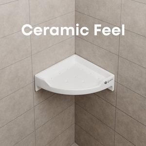 Estante Esquinero de 9 Pulgadas para Encimera de Baño, Organizador de Bambú de 2 Niveles para Cosméticos y Artículos de Aseo - Product Image 3