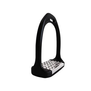 Estribos Ingleses de Acero Inoxidable con Recubrimiento de Titanio para Montar a Caballo, Silla de Montar para Carreras de Caballos TALLIANS INTERNATIONAL de Alta Calidad - Product Image 5