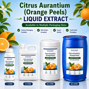 สารสกัดเปลือกส้ม Citrus Aurantium ชนิดน้ำ สารสกัดจากพืชธรรมชาติ เกรดอาหาร จำหน่ายแบบปริมาณมาก บรรจุภัณฑ์ตามสั่ง - Product Image 1