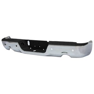 Parti Carrozzeria Camion, Paraurti Posteriore per Dodge Ram 1500 2010-2012, Argento/Acciaio con Doppia Apertura di Ventilazione - Product Image 3