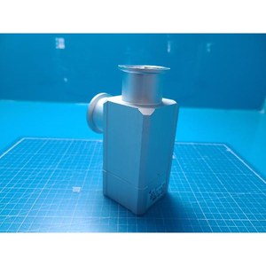 Vanne d'angle à vide poussé SMC XLA-40-X586, utilisée comme pièce détachée pour équipement semi-conducteur d'époque - Product Image 4