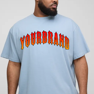 Camiseta OEM para Hombre 100% Algodón, Camiseta Personalizada con Logotipo Impreso en Relieve, Camiseta Gráfica Unisex de Manga Corta para Hombre - Product Image 2