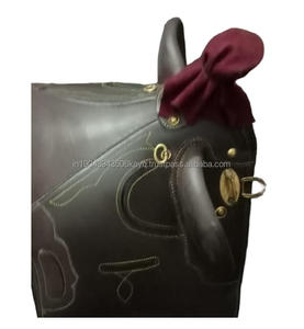 Selle de cheval de stock australien ensemble confortable en cuir véritable Western équipement d'équitation selle - Product Image 3