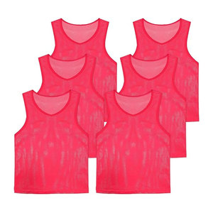 Mesh Practice Jersey Scrimmage Vest Team Football <b>Soccer</b> Training Bibs Lightweight Breathable Sports Pinnies for Youth and Adult - Product Image 1
