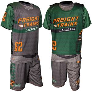 Nouvel ensemble d'uniforme de crosse 100% Polyester, short avec chemises sans manches, séchage rapide, uniforme de crosse respirant - Product Image 1