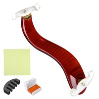 La01 Violin Shoulder Rest Durable Plastic Lacquered Coated For Stringed Instruments