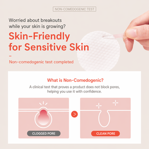 Lingettes Calmantes Coréennes à l'Extrait d'Arbre à Thé et PHA, Tonique Exfoliant Doux, Soin des Pores, Contrôle du Sébum, Apaisement Cutané 150ml - Product Image 3