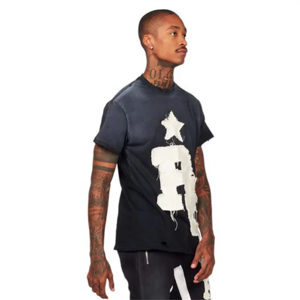 Pantalon de survêtement pour homme, style streetwear décontracté, imprimé croisé tendance, design color-block noir et blanc légèrement évasé - Product Image 4