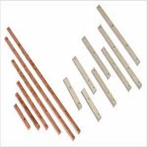 Base de terminal de aire de cobre de primera calidad, pulida, para protección contra rayos, para sistemas de puesta a tierra y conexiones de barras colectoras - Product Image 6