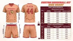 Paquete de Uniformes de Dodgeball Elite, Camisetas de Equipo Totalmente Personalizadas con Colores, Nombres, Números y Logotipos Ilimitados - Product Image 6