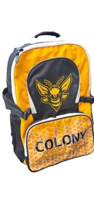 Mochila Impermeable Brillante para Animadoras, Bolsa de Viaje de PU con Purpurina para Niñas, Logotipo Personalizado del Equipo, Proveedor de Bolsas Escolares para Animadoras OEM - Product Image 2