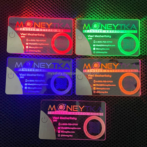 Étiquettes en PVC personnalisées lumineuses à LED, impression photo numérique, cartes promotionnelles de remerciement, nouveau produit 2026 - Product Image 6