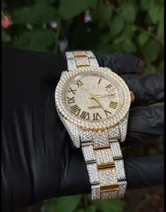 นาฬิกาเพชรคุณภาพพรีเมียมสำหรับผู้ชาย เหมาะสำหรับใส่ไปเที่ยวคลับ มีจำหน่ายในราคาขายส่ง - Product Image 5
