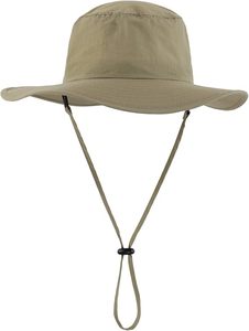Unisex Wide Brim Sun <b>Hat</b> Adjustable Strap Breathable Waterproof Mesh 3D Embroidery Washed Outdoor <b>Summer</b> Casual for Adults - Product Image 1