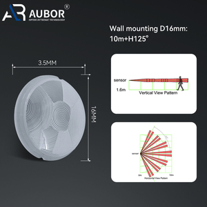 PIR <strong>Sensor</strong> Fresnel Lens White PIR <strong>Motion</strong> <strong>Sensor</strong> Lens Detection PIR Human HDPE Plastics Body Infrared Induction Fresnel Lens - Product Image 4