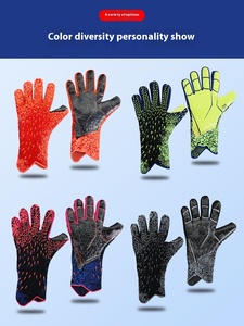 Gants de gardien de but de football, doigts entiers, matériau PU, antidérapants, respirants, séchage rapide, gants de sport unisexes - Product Image 2