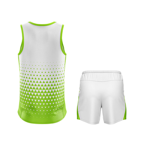 Meilleures ventes : Tenue d'athlétisme personnalisée, robuste, dernier style, 100 % polyester, respirante, séchage rapide, été-printemps, devant - Product Image 2