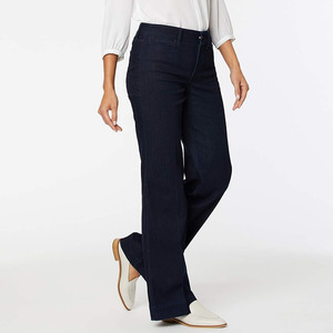 2026 Women's High Waisted Flare Jeans <b>Stretch</b> Skinny Bell Bottom Straight Leg Frayed Raw Hem <b>Denim</b> Pants Breathable Feature - Product Image 2