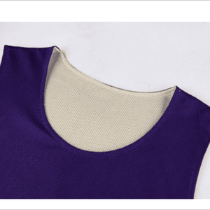 Conjunto de Uniforme de Baloncesto Sublimado Personalizado TriPro, Camiseta sin Mangas Azul Claro, Pantalones Cortos, 100% Poliéster, Malla Transpirable de Secado Rápido - Product Image 5