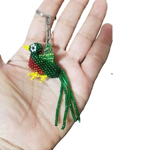 Friendly Handmade Glass Keychain Ornament Party Favor Christmas Tree Decoration Handmade Glass Ornament <b>Key</b> <b>Chain</b> - Product Image 2