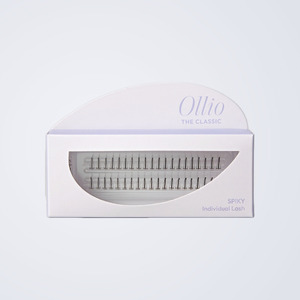 <b>lashes</b> wholesale Olrio Ollio The Classic Single Strand Eyelashes Single Pack - Spiky 10mm Made in Korea - Product Image 3