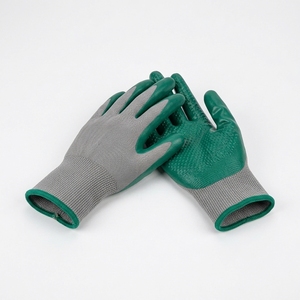 Gants de protection légers avec paume texturée pour la logistique d'entrepôt et la manutention des matériaux, gants de travail enduits de nitrile - Product Image 3