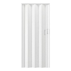 Portes accordéon à double paroi blanches de 48 pouces, robustes et pliables - Product Image 4