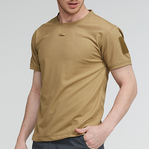 Nueva Llegada, Camiseta de Manga Corta para Hombre, 100% Algodón, Gruesa, Suave, Cómoda, Transpirable, Colores Sólidos, Corte Ajustado, Estilo Casual - Product Image 4