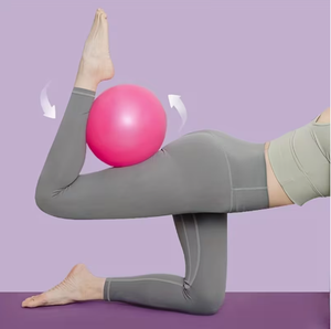 Ballon de Yoga HAWK SPORTS INDUSTRIES 4,9 pouces en PVC Anti-éclatement Antidérapant pour Pilates avec Pompe pour Exercices de Gymnastique Adultes - Product Image 4