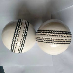 Balle de cricket personnalisée de haute qualité avec logo, en cuir premium cousue à la main, multicolore, nouveau design, vente en gros - Product Image 3