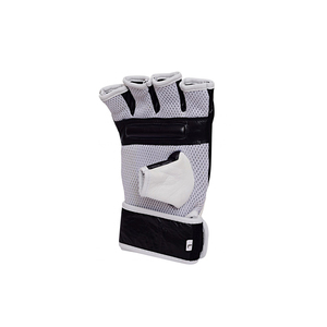 Custom Logo Printed PU Leather MMA Gloves Professional Synthetic Grappling Training Gloves for Boxing Lightweight Non-Slip - Product Image 3