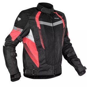 แจ็กเก็ตมอเตอร์ไซค์แบบสั้นระบายอากาศได้ดีพร้อมการป้องกันระดับ CE 2แจ็คเก็ตสิ่งทอกันน้ำสำหรับผู้ชายแจ็คเก็ตน้ำหนักเบาสำหรับทุกฤดูกาล - Product Image 5