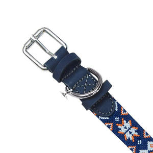 ปลอกคอสุนัขแบบกำหนดขนาดเองได้ตามความต้องการของ OEM ทนทาน สวมใส่สบาย แห้งเร็ว คุณภาพสูง ลายเรียบ หนังแท้ - Product Image 4