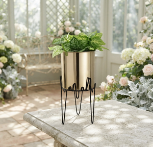Pots de jardin décoratifs au design tendance, finition brillante, jardinières en métal, fabricant et fournisseur de jardinières en acier - Product Image 1