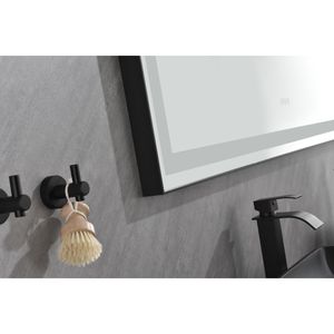 Specchio da Bagno a LED da Parete 96 x 36 Pollici con Cornice in Alluminio, Antiappannamento, Memoria, 3 Colori, Dimmerabile a Regolazione Continua - Product Image 3