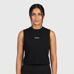 Débardeur Femme Sans Couture Tricoté Uni Grande Taille Haute Qualité Faible MOQ OEM ODM pour Sport, Yoga, Fitness et Entraînement Estival - Product Image 1