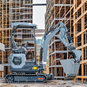 Fábrica China <span class=keywords><strong>Mini</strong></span> Excavadora Todo Terreno Motor diésel hidráulico Compacto Micro Bagger Jardín Multifuncional Pequeña excavadora - Product Image 1