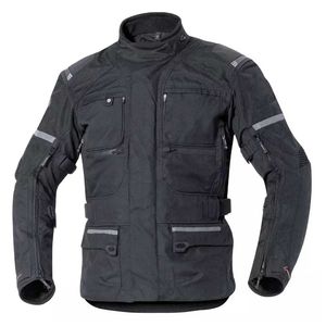 Veste de moto unisexe imperméable à manches longues, col montant, gris, noir, rouge, vêtements de sport, toutes saisons, coupe classique - Product Image 6
