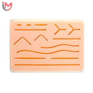 Kit d'entraînement à la suture avec coussin en silicone et instruments chirurgicaux pour la formation des étudiants en médecine, kit d'entraînement à la suture pour étudiants OEM - Product Image 5
