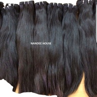 Livraison Gratuite Échantillon Gratuit Lots de Cheveux Indiens Sans MOQ 100% Cheveux Humains Vierges Remy Extension de Cheveux Tissage Double à la Machine Toutes Couleurs