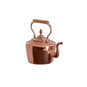 Bouilloire en cuivre la plus vendue avec poignée et couvercle, bienfaits ayurvédiques pour la santé, pour la cuisine et la table, service à thé et café - Product Image 1