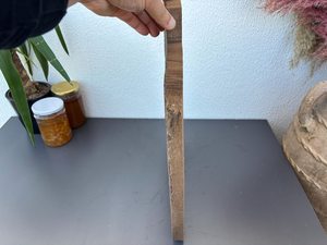 Planche à pétrir en bois turque vintage : Décoration rustique pour cuisine de style farmhouse - Product Image 2