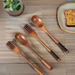 Ensemble d'ustensiles en bois durables et écologiques du Vietnam 100% naturel à bon prix - Product Image 1