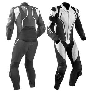 Combinaison de moto en cuir une pièce, anti-chute et résistante à l'usure, combinaison pour homme, combinaison de course, ensembles de course moto et automobile, vêtements de sport - Product Image 1