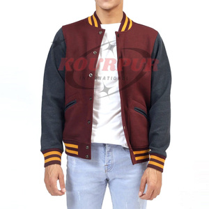 Veste universitaire pour homme avec poches, logo sur le devant - Tendance, élégante, confortable, tissu respirant, personnalisable, haute qualité, vente en gros - Product Image 1