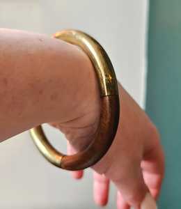 Handcrafted Wooden <b>Bangles</b> Set for Women Natural Eco Jewelry Boutique Style by Tradebyd - Product Image 1