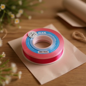 ริบบิ้นผ้าซาตินอิลัน 1.5 ม. 25 หลา สีบานเย็น D-15 10297 - Product Image 2