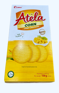 Libra ATELA 150g Healthy Premium Quality Halal Certified FMCG Product Crispy Corn Crisp <b>Biscuit</b> Salty Sweet Cracker Box - Product Image 5